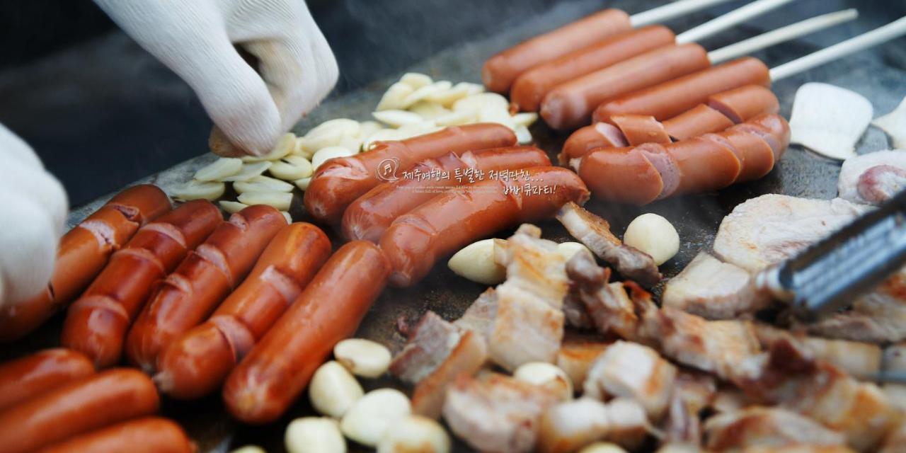 제주조아 통나무 펜션 서귀포 외부 사진